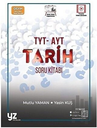 YZ YKS TYT AYT Tarih Soru Kitabı