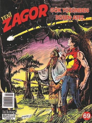 Zagor Sayı 69-Gökyüzünden Düşen Ateş | Kitap Ambarı